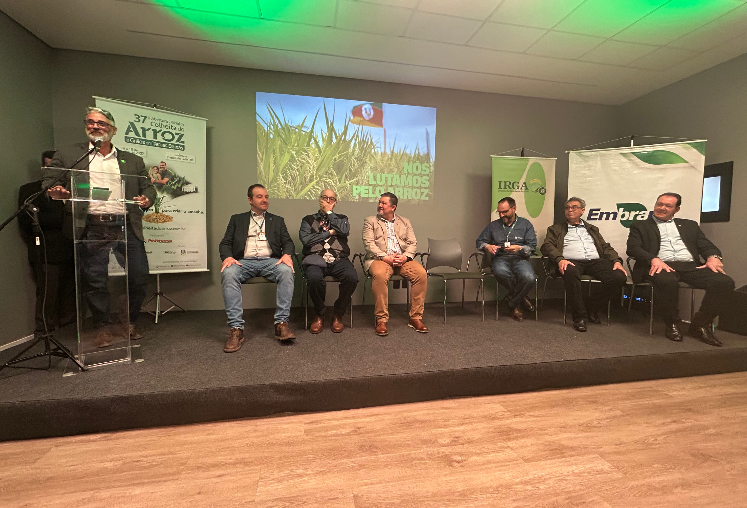 Abertura Oficial da Colheita do Arroz é lançada na Expointer com projeção de 25 mil visitantes